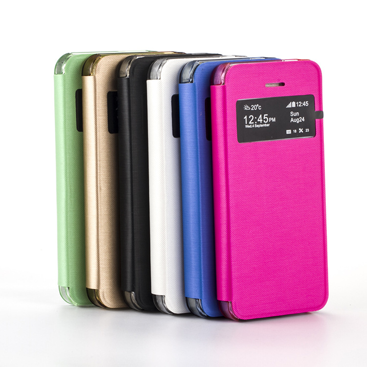 iphone5 5S SE 開窗皮套 透色後殼 拉絲紋 電壓皮套 6色工廠現貨批發・進口・工廠・代買・代購