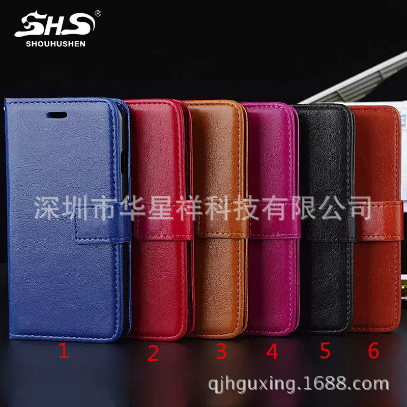 蘋果6雙折邊相框手機皮套 翻蓋式復古瘋馬紋iPhone 6 plus手機套批發・進口・工廠・代買・代購