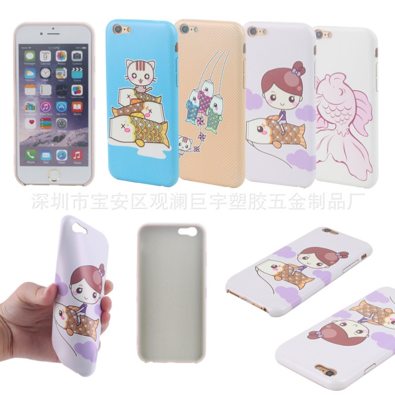 深圳手機殼批發 iphone6手機套 plus超薄軟皮殼 彩繪手機殼 新款批發・進口・工廠・代買・代購