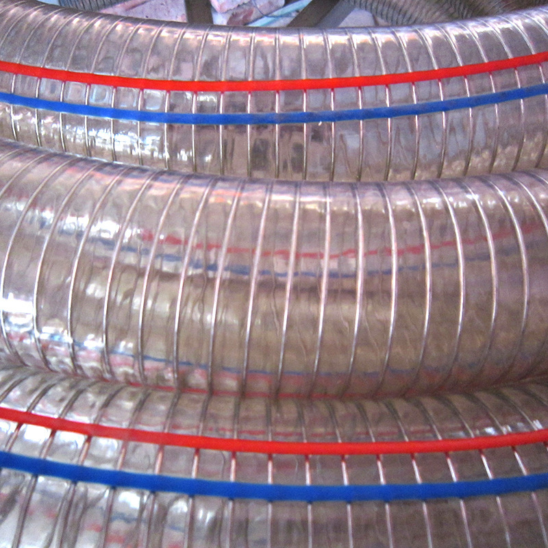 內徑50 2寸優質無毒無味鋼絲管 PVC塑膠管 透明管和鋼絲增強管工廠,批發,進口,代購