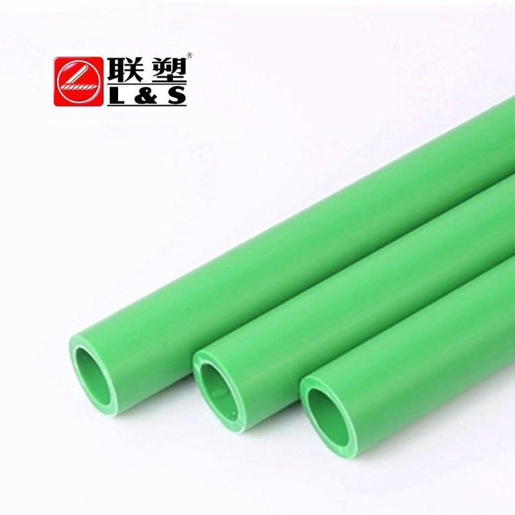 聯塑精品傢裝綠色PPR冷熱水管 聯塑PP-R管材管件總代理 DN20-63批發・進口・工廠・代買・代購