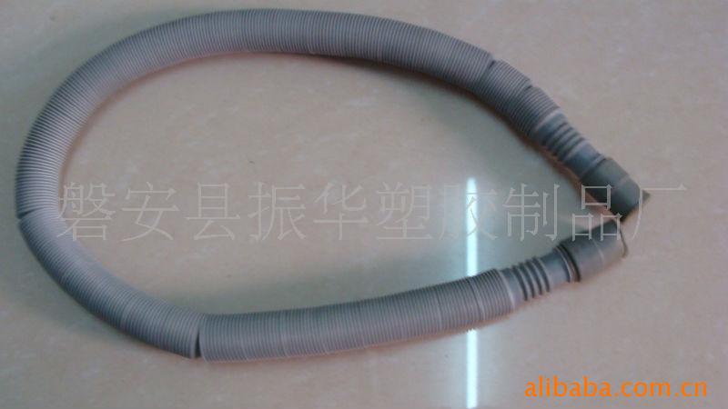 供應PE灰色吹塑洗衣機排水塑料管工廠,批發,進口,代購
