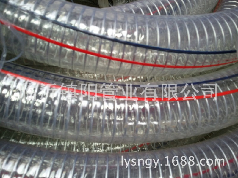 生產PVC鋼絲管、透明鋼絲軟管、鋼絲螺旋管工廠,批發,進口,代購