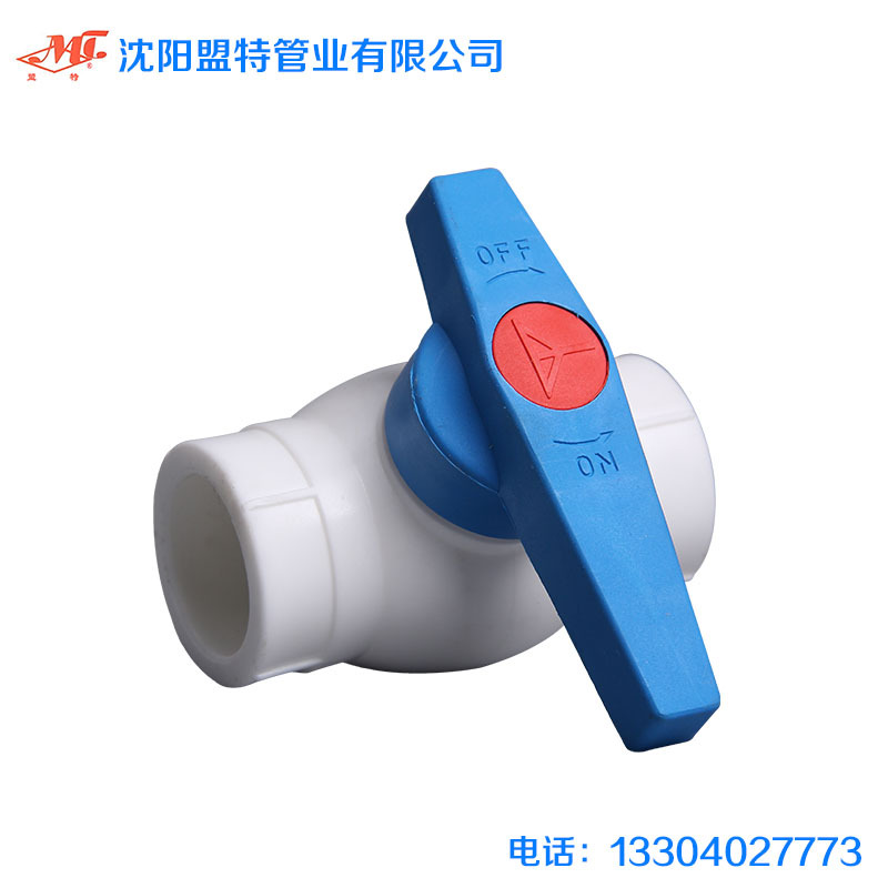 盟特牌 PPR塑芯球閥 專業銷售 各種規格 塑料球閥 大量現貨質量高批發・進口・工廠・代買・代購