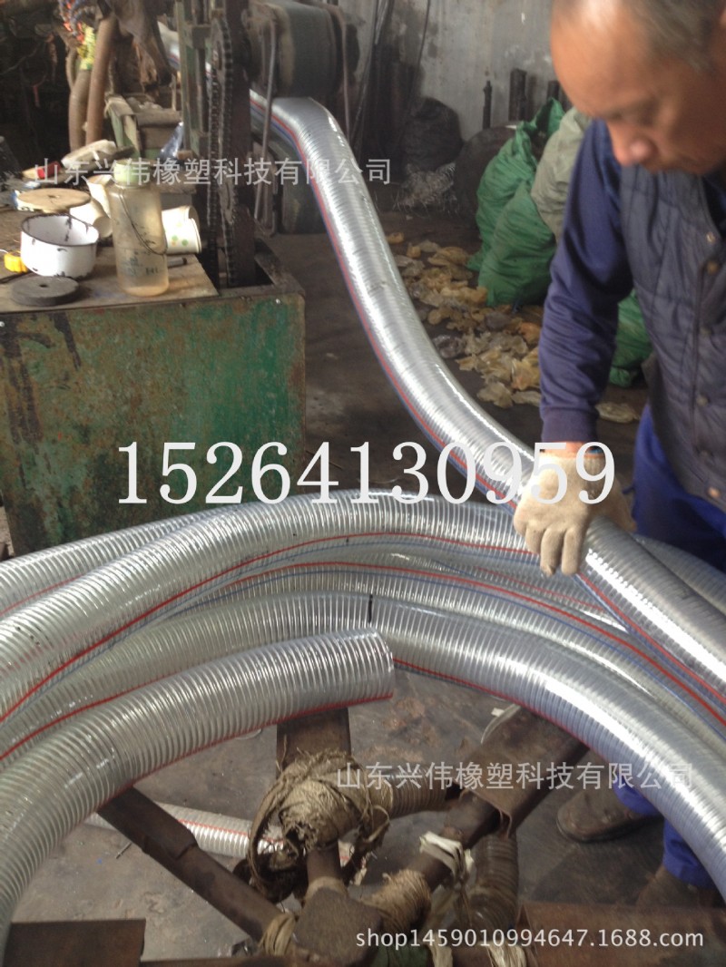 生產製造 pvc 鋼絲管 透明鋼絲軟管 鋼絲螺旋管工廠,批發,進口,代購
