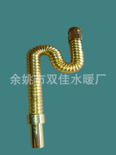 廠傢零利直銷全鍍金臺盆下水伸縮型鋼塑管批發・進口・工廠・代買・代購