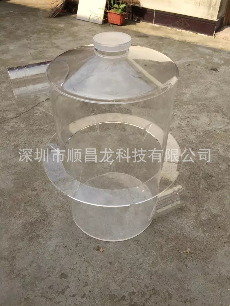 亞克力生產商供透明亞克力管加工管製品管鉆孔管模型，法蘭黏接批發・進口・工廠・代買・代購