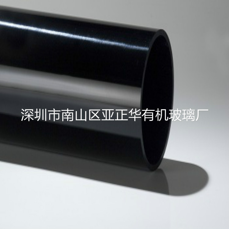 批發 有機玻璃擠出管材 亞克力黑色圓管 有機玻璃圓管130工廠,批發,進口,代購