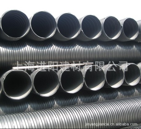 廠傢供應上海明國牌HDPE塑鋼纏繞排水管(誠信為本、心系客戶）批發・進口・工廠・代買・代購