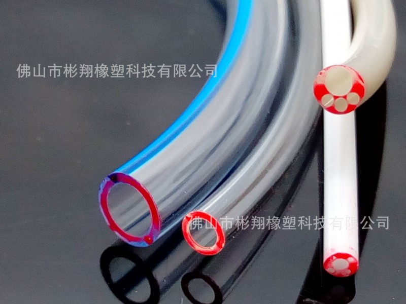 擠出ＴＰＵ彈性軟膠管ＴＰＵ醫療器械用管 聚醚高透明軟管 多腔管工廠,批發,進口,代購