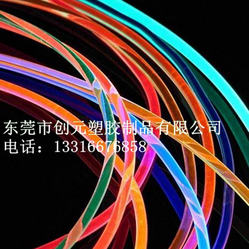 PU實芯條超級導光透明燈飾玩具可做醫用PU超強導管廠傢生產高品質批發・進口・工廠・代買・代購