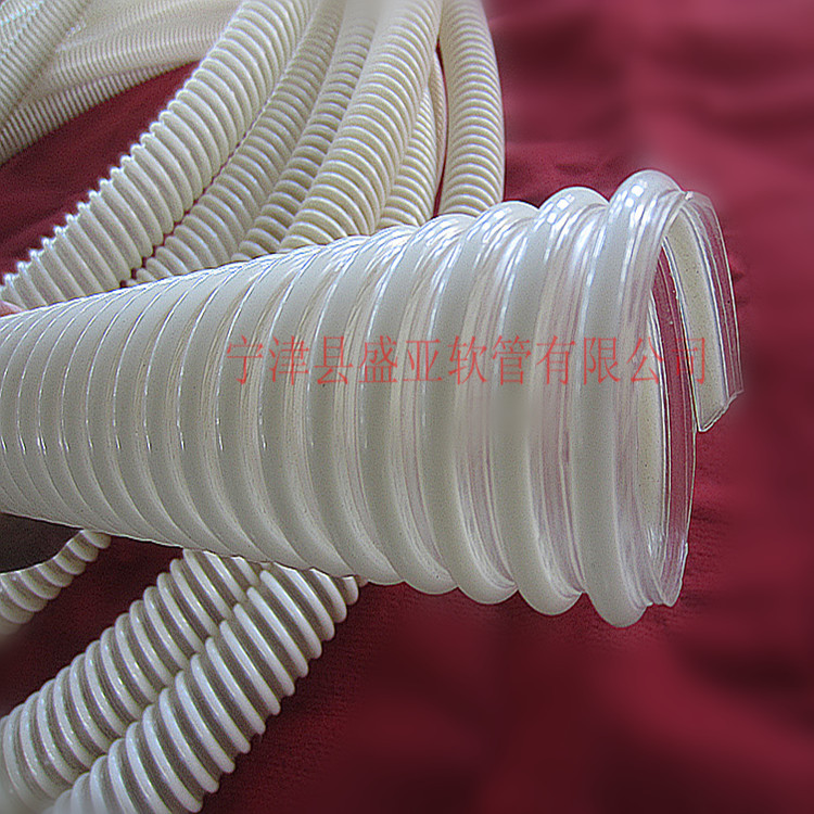 TPU螺旋塑筋增強軟管，加筋管，塑筋骨架螺旋軟管 耐低溫 柔軟好批發・進口・工廠・代買・代購