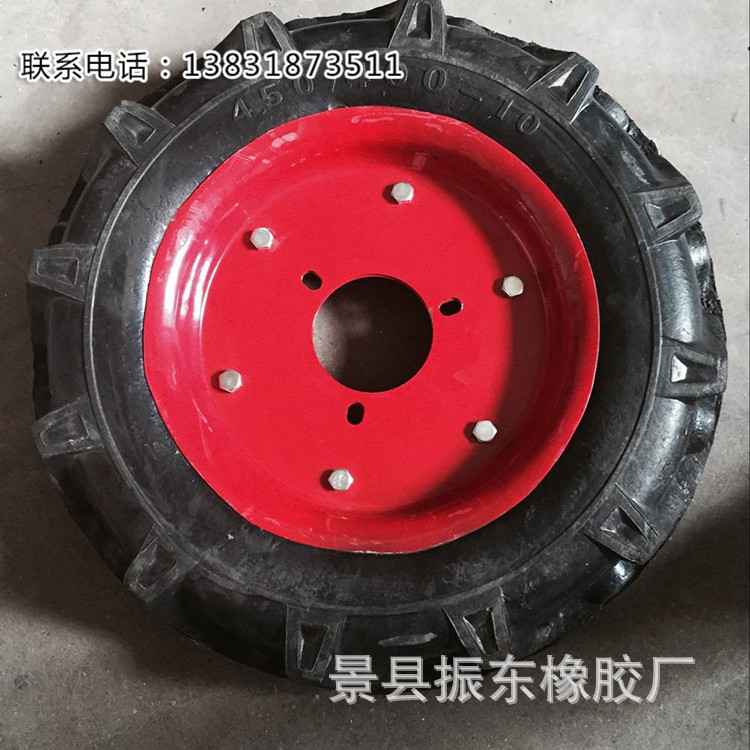 廠傢直接供應  優質400-8微耕機人字實心輪胎   【圖】工廠,批發,進口,代購