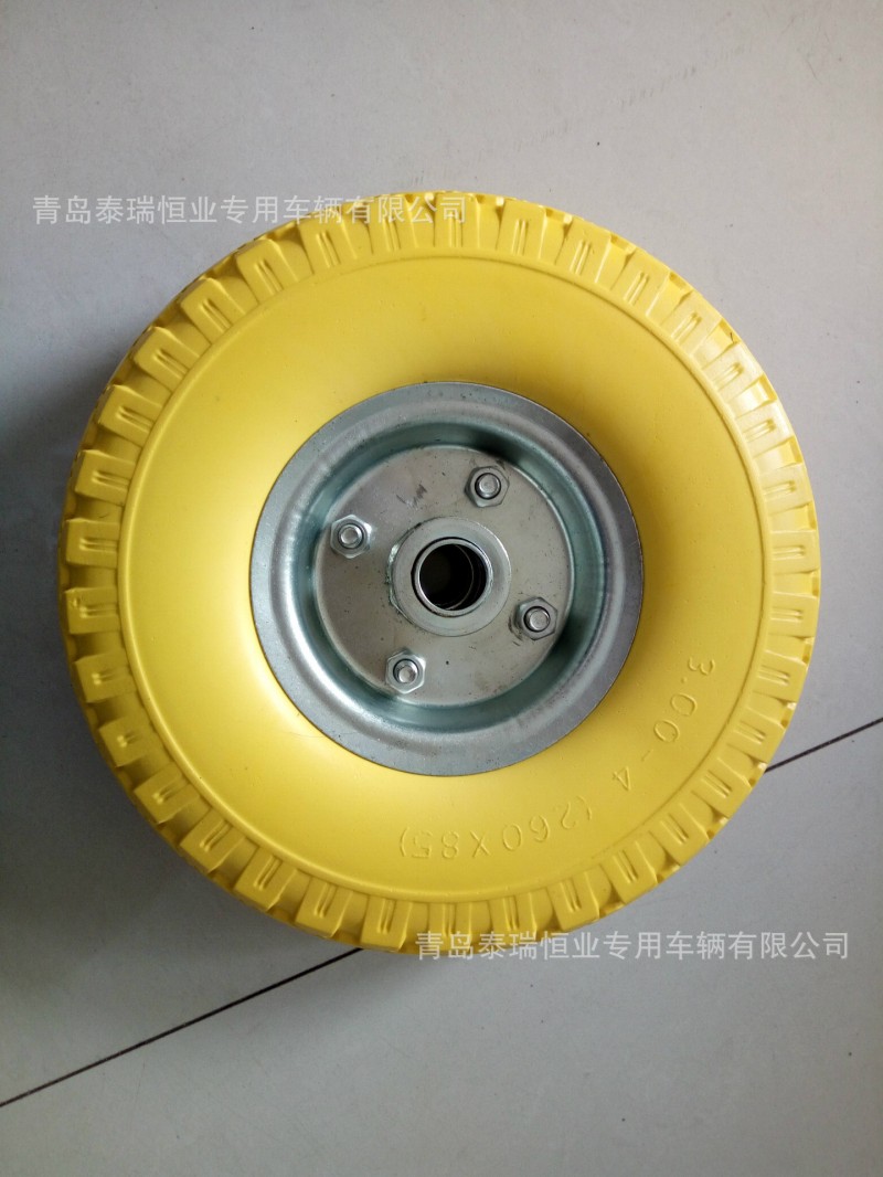 廠傢出售優質聚氨酯(PU)發泡輪胎300-4工廠,批發,進口,代購