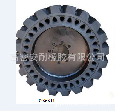 廠傢熱銷 33X6X11 滑移式 裝載機實心輪胎 山貓裝載機車專用工廠,批發,進口,代購