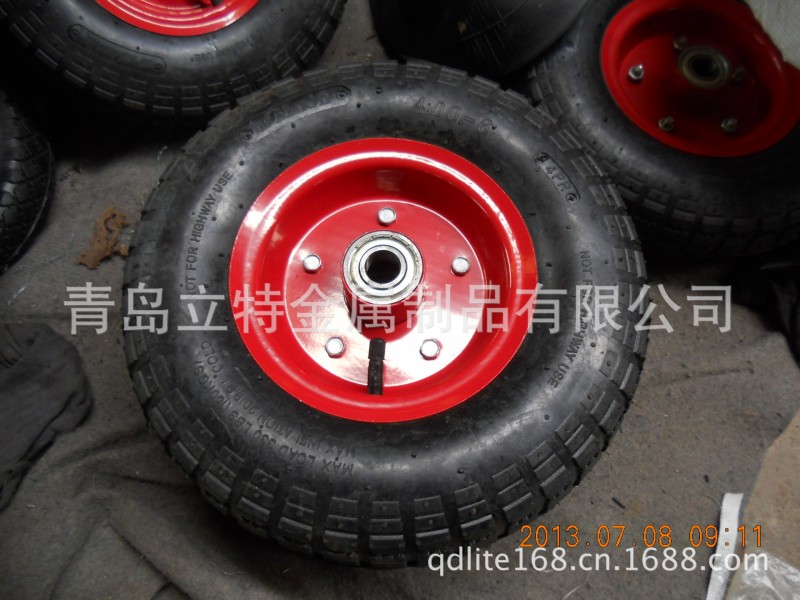 供應優質4層線耐用橡膠工具車輪胎——4.00-6工廠,批發,進口,代購
