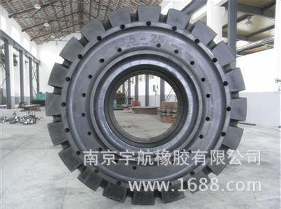 廠傢直銷 650-10 工程機械輪胎 塊狀花紋 高檔實心叉車胎工廠,批發,進口,代購