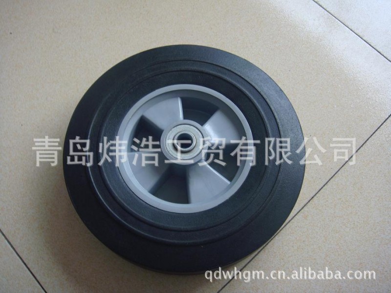輪胎/橡膠輪子/實心橡膠輪/手推車輪子 10x2.5工廠,批發,進口,代購
