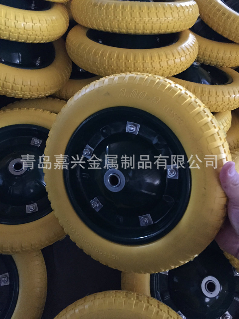 廠傢精心提供16寸PU發泡輪 3.00-8PU發泡輪定製 PU發泡輪加工工廠,批發,進口,代購