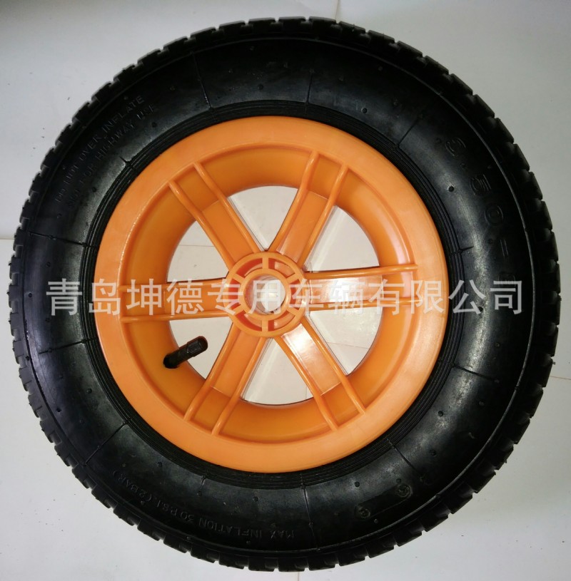 純原料新型塑料輪轂充氣車輪  適用各種工具車  農耕機械工廠,批發,進口,代購