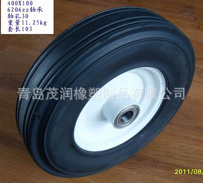 供應400x100實心橡膠輪工廠,批發,進口,代購