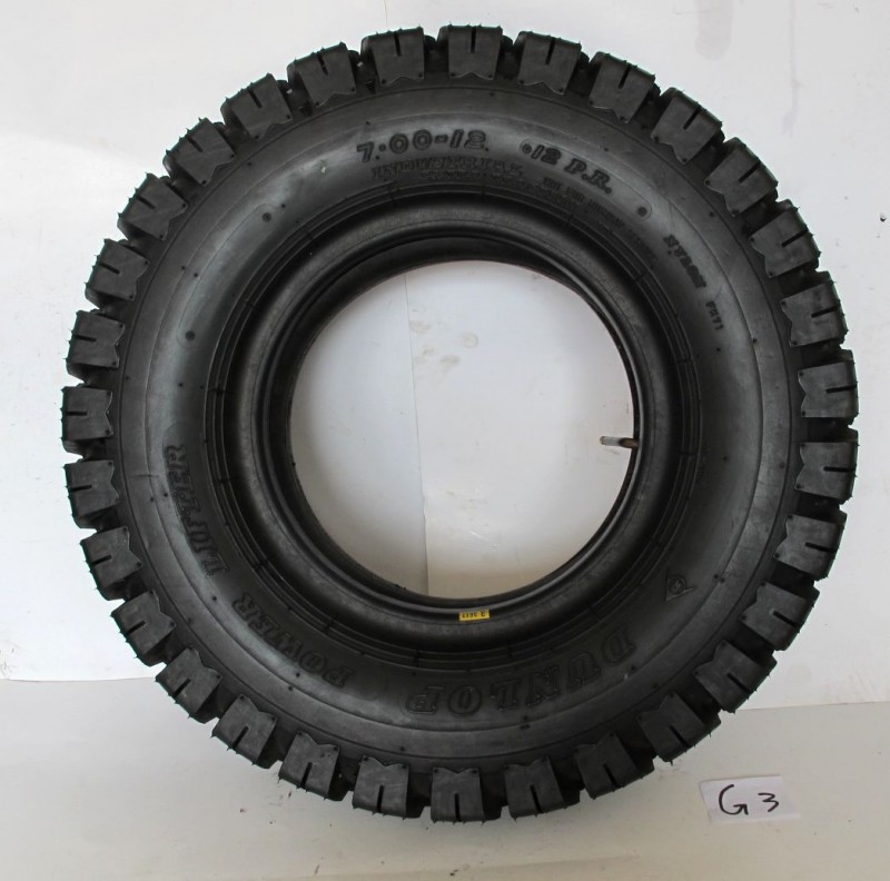 大量供應全新叉車真空胎-全新鄧祿普輪胎DUNLOP(700-12)充氣胎工廠,批發,進口,代購