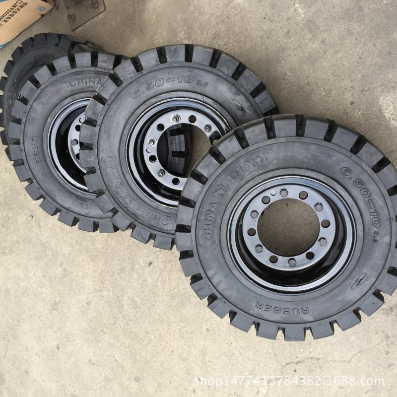 廠傢叉車實心輪胎批發三噸叉車650-10 杭叉龍工 合力3噸叉車後輪批發・進口・工廠・代買・代購