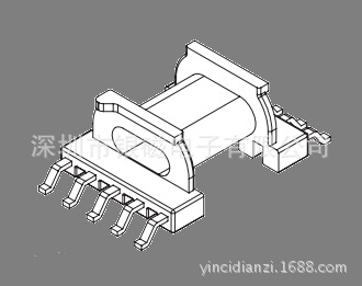 EPC13型YC-EPC1351-2 骨架，BOBBIN,變壓器骨架，電感底坐工廠,批發,進口,代購