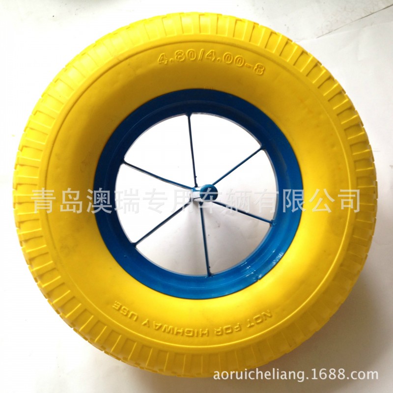 廠傢直銷發泡輪胎480/4.00-8 16寸手推車輪胎 歐美適用耐磨抗熱工廠,批發,進口,代購
