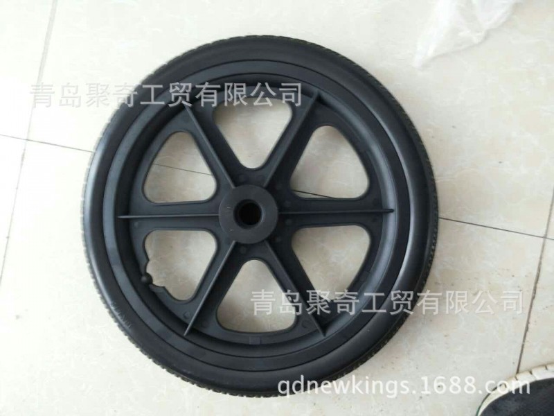 廠傢直銷16x1.75PU發泡輪椅專用輪子  倉庫專用輪子  醫用車輪子工廠,批發,進口,代購