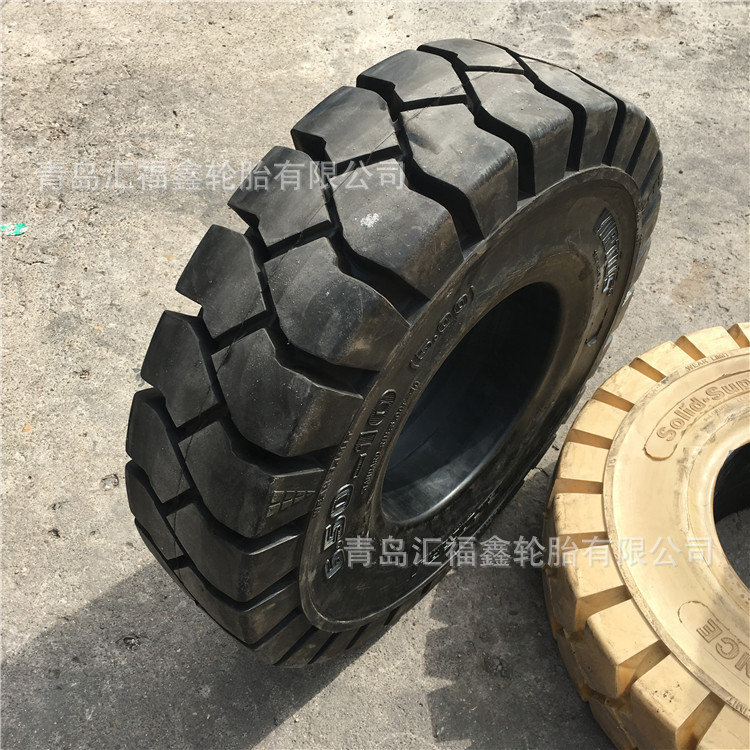 供應ecotra 前進650-10工業叉車實心輪胎6.50-10工廠,批發,進口,代購