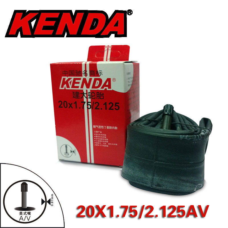 正品Kenda建大20*1.75/2.125 AV 自行車內胎 折疊車童車美嘴內胎批發・進口・工廠・代買・代購