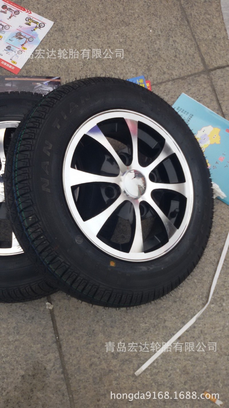 供應批發145/70R12電動汽車四輪車三輪車輪子 輪胎 鋁輪轂輪子批發・進口・工廠・代買・代購