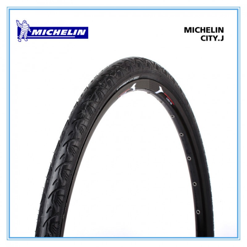 MICHELIN/米其林山地車外胎CITY 26*1.40半光頭城市用胎工廠,批發,進口,代購