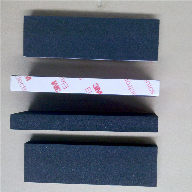 強黏力EVA黑色海綿泡棉單麵膠帶防水密封條1-2-3mm厚工廠,批發,進口,代購