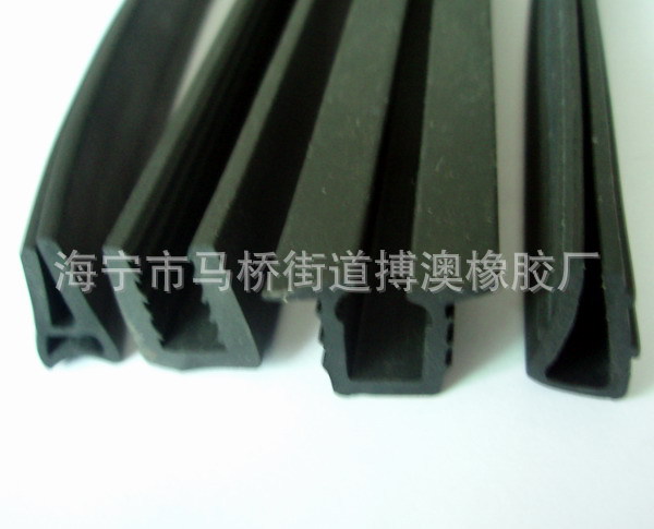 製品廠傢定做U型橡膠條 黑色橡膠條 U型防水橡膠條 防撞膠條批發・進口・工廠・代買・代購