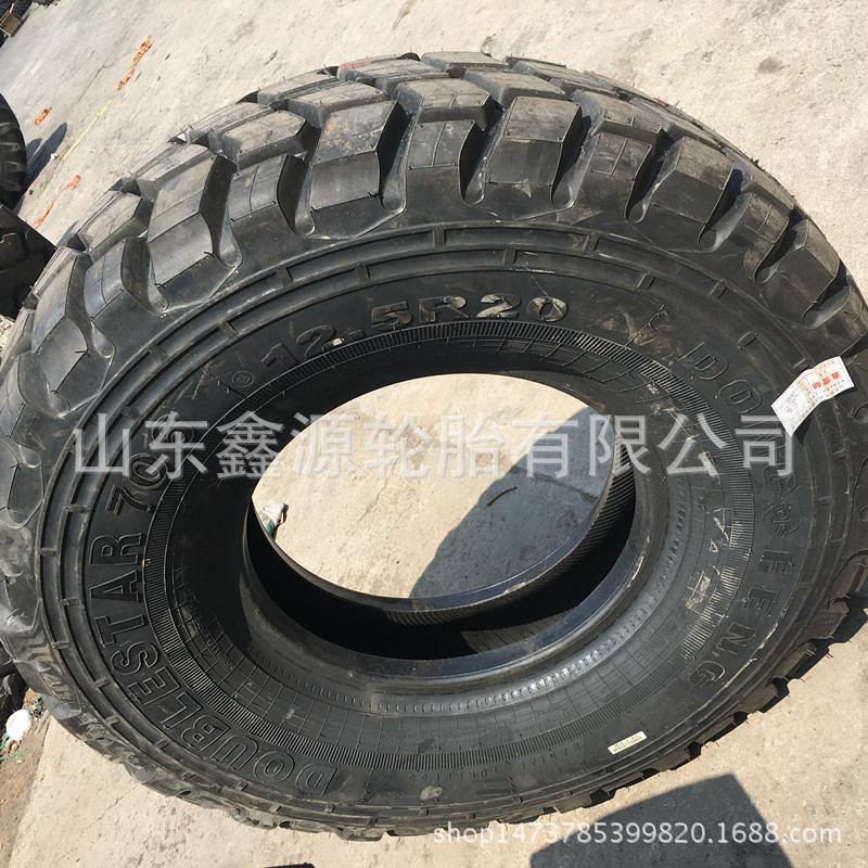 批發正品東風原裝輪胎 12.5R20 越野花紋 部隊軍用炮車輪胎越野車批發・進口・工廠・代買・代購