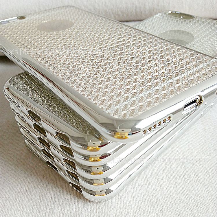 手機殼 iphone6手機殼 鉆石紋手機保護套 新款手機配件 廠傢直銷工廠,批發,進口,代購