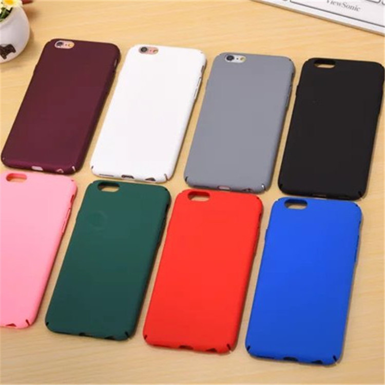 簡約純色iphone7磨砂全包手機殼蘋果7plus硬殼情侶款6s防摔外殼批發・進口・工廠・代買・代購