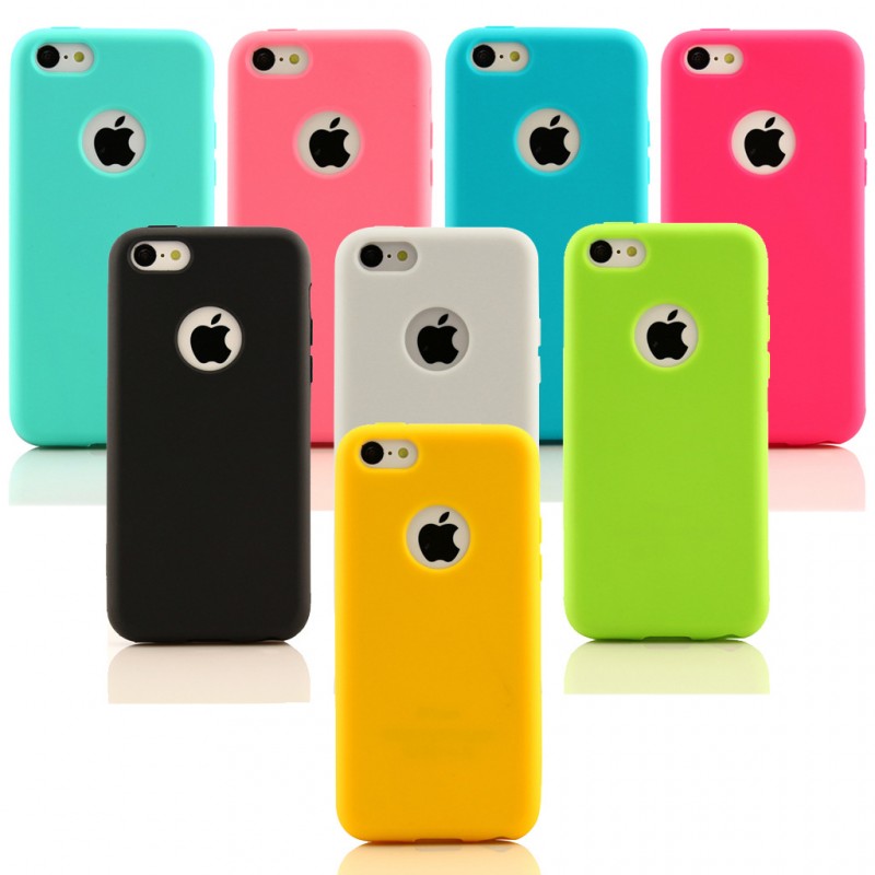 爆款 蘋果iPhone 5C/5手機殼 二代露logo觸屏殼 蘋果配件保護套批發・進口・工廠・代買・代購