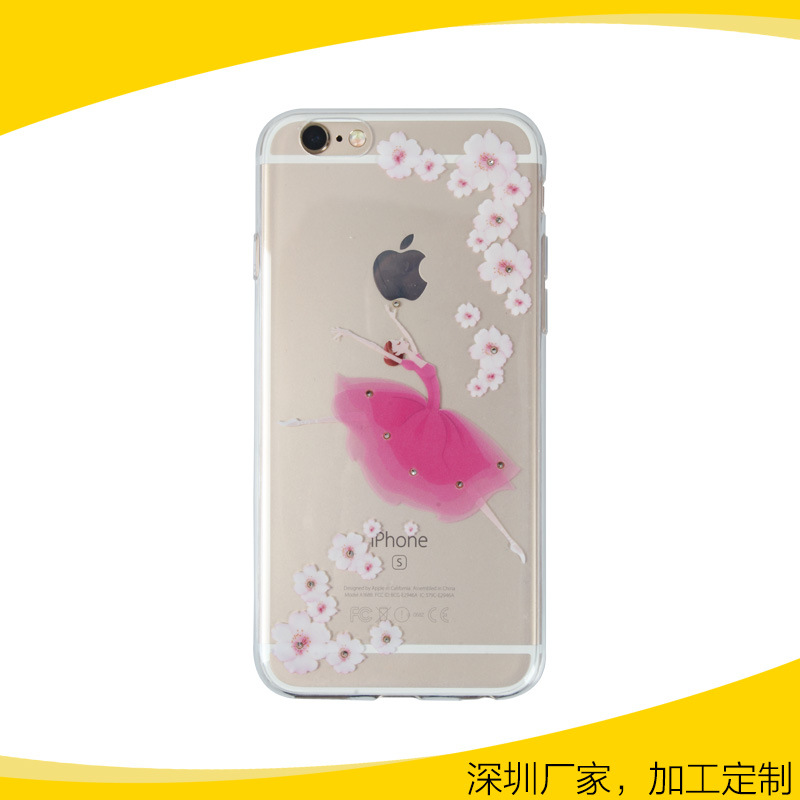 新款iphone6s手機殼透明防摔殼矽膠後蓋式蘋果6手機保護套批發批發・進口・工廠・代買・代購