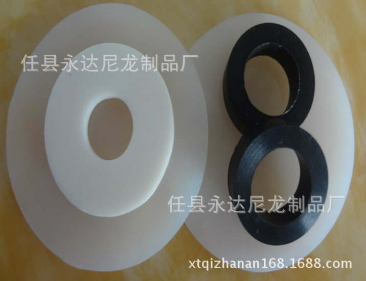 供應PA6黑色絕緣尼龍墊片 可訂做各種尼龍圈工廠,批發,進口,代購