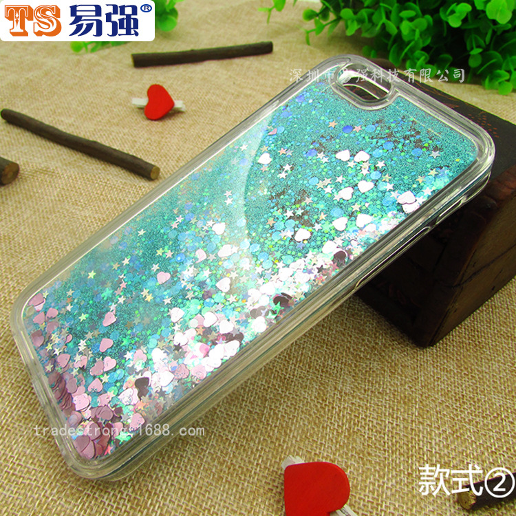 iphone6流沙手機殼 PC硬底+tpu軟邊手機套 蘋果6s plus手機保護套批發・進口・工廠・代買・代購