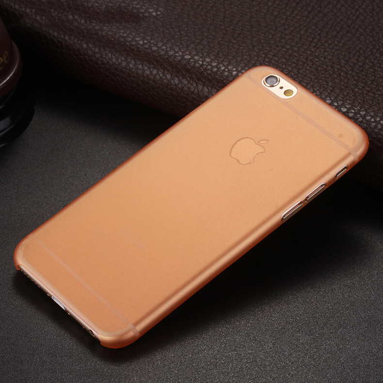手機殼 PP手機殼 iphone6超薄磨砂半透手機殼 iphone6手機保護套工廠,批發,進口,代購