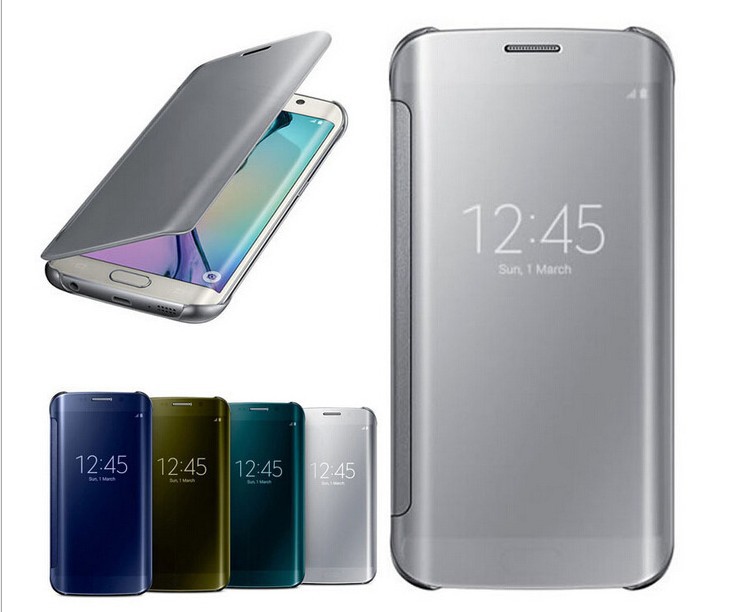 三星S6 S6edge S7 S7edge噴油鏡麵皮套休眠手機殼note7鏡麵皮套批發・進口・工廠・代買・代購