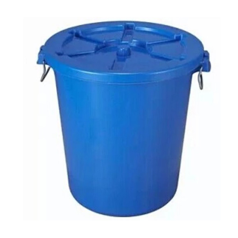 塑料膠桶 塑料垃圾桶 大圓桶 圓白桶 醫用塑料桶 帶蓋藍色大容桶批發・進口・工廠・代買・代購