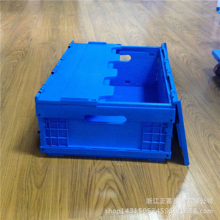 供應廣東600*400*210帶蓋塑料箱 物流周轉膠箱 全新PP料工廠,批發,進口,代購