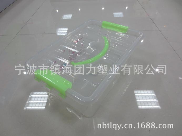 供應武漢手提整理箱20L全新PP加厚型收納箱高透明儲物箱天津河南批發・進口・工廠・代買・代購