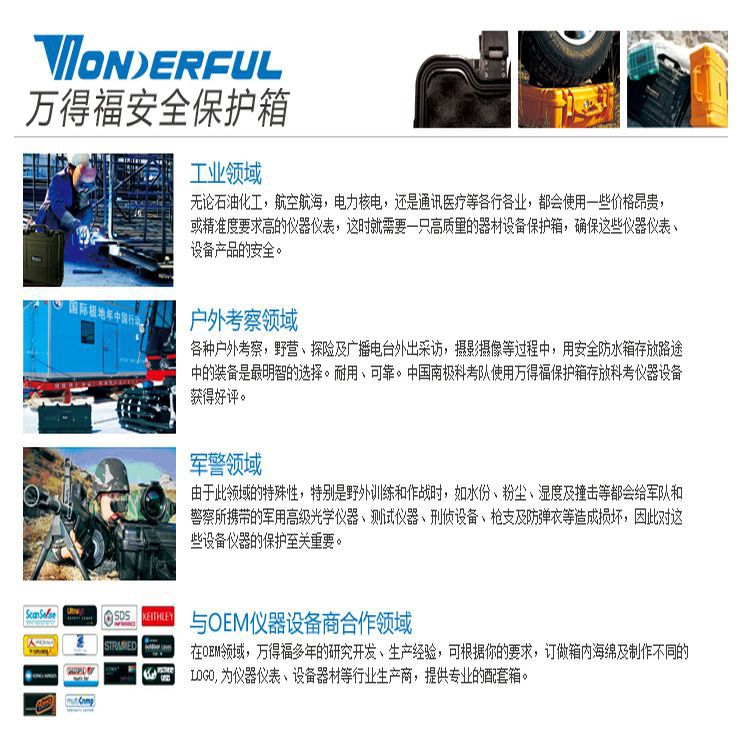 PC4016萬得福全系列安全箱 南極科考指定安全器材箱PC7630 PC7640工廠,批發,進口,代購