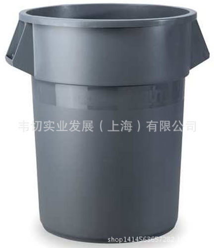 Rubbermaid FG261000 10加侖 圓形貯物桶 (灰色)工廠,批發,進口,代購